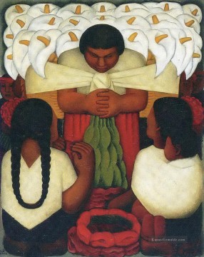  blumen - Blumenfest 1925 Diego Rivera